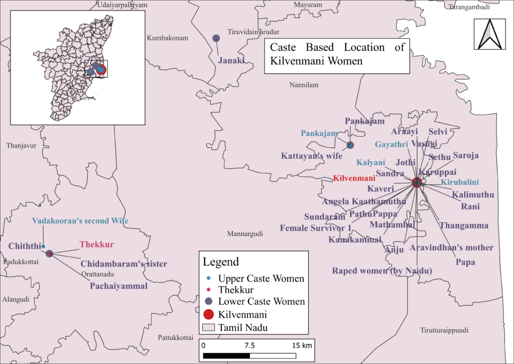 Kilvenmani Caste Based Location